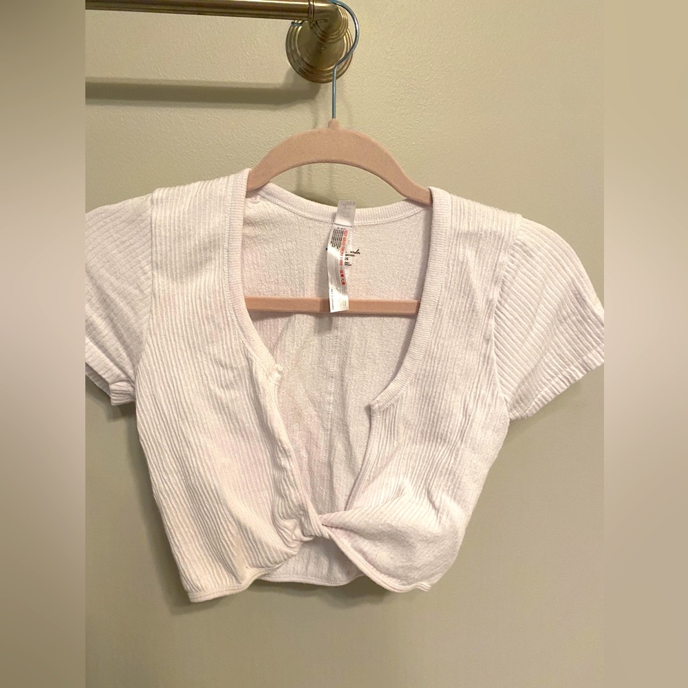 Urban outfitters out from under twist top white
